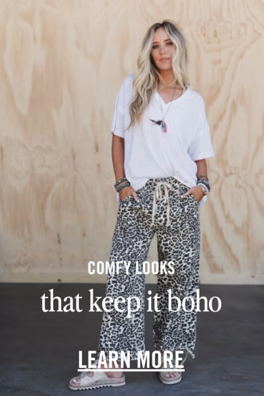 How to Create Comfy, Cozy Outfits That Keep It Boho