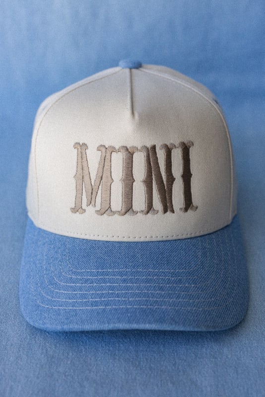 Mama & Mini Baseball Hat Bundle in Beige from 3BN