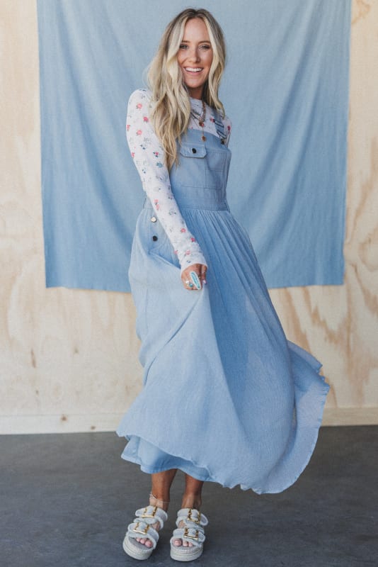 Country Dreams 2 Piece Bundle in Blue from Three Bird Nest