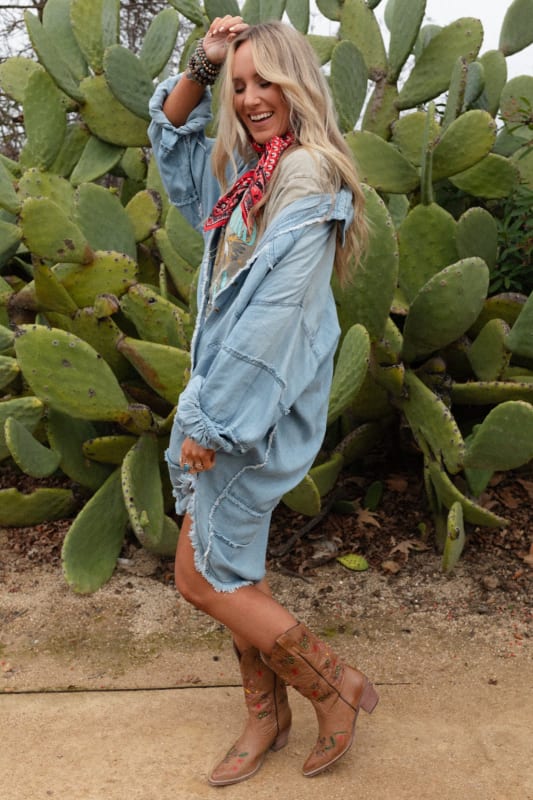 Southern Flair 3 Piece Bundle in Washed Denim from 3BN