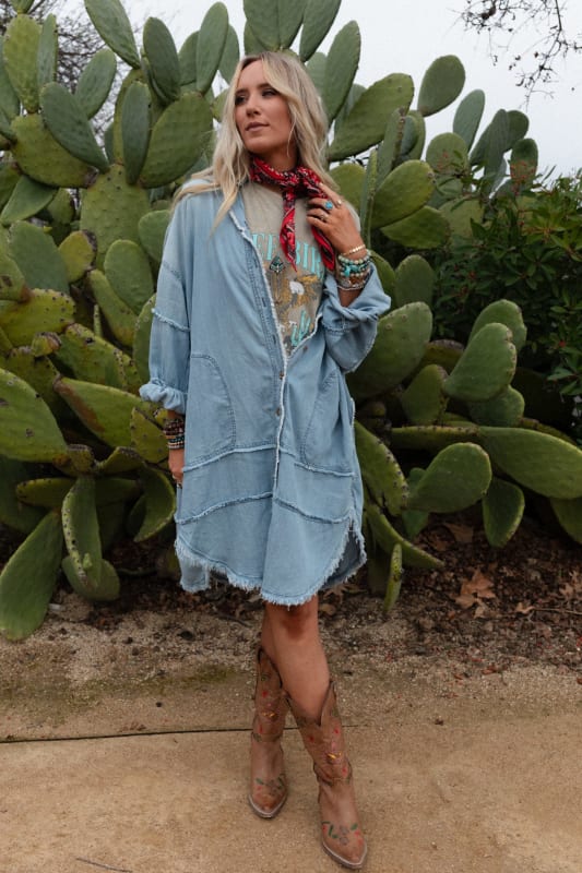 Southern Flair 3 Piece Bundle in Washed Denim from 3BN