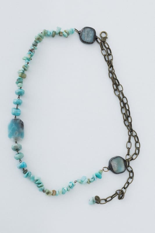 turquoise belt from Festival Goddess 3 Piece Accessory Bundle in Natural from 3BN