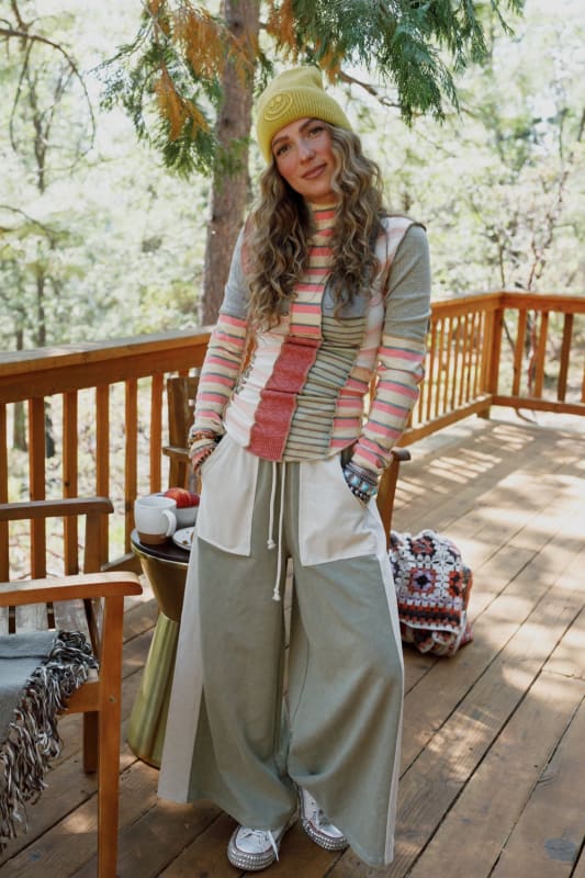 Eclectic Stripes Top in Pink from Three Bird Nest