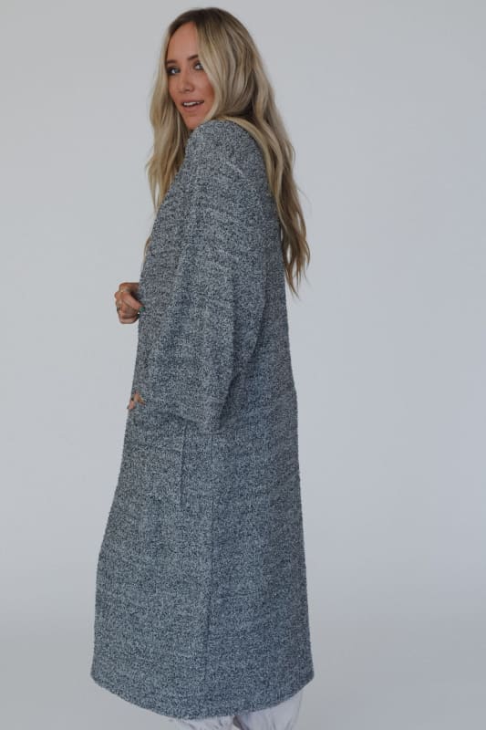 The Nest Moonlight Hug Cardigan in Black from Three Bird Nest