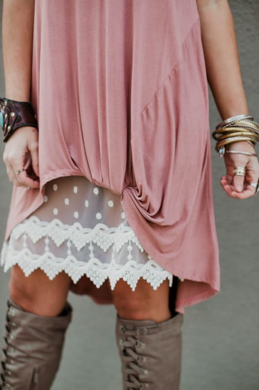 Layering Love Lace Slips - Ivory - Three Bird Nest