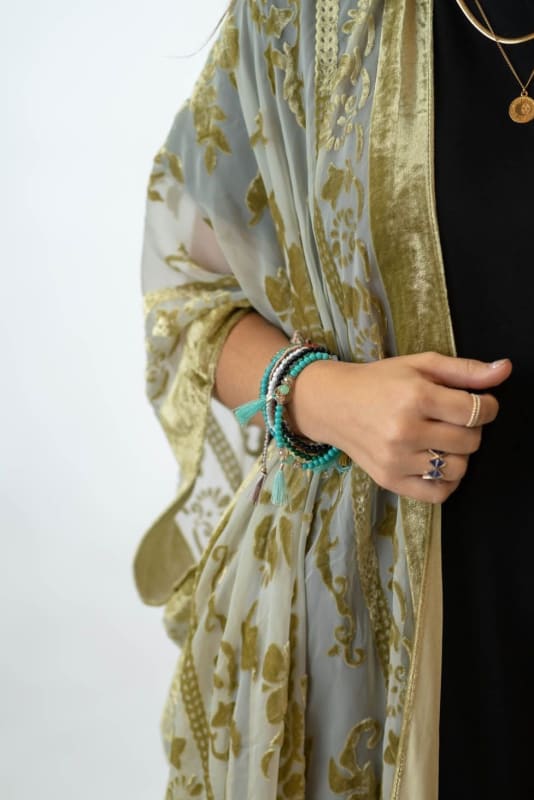 Crushin' On You Velvet Kimono - Olive | Kimonos - Three Bird Nest