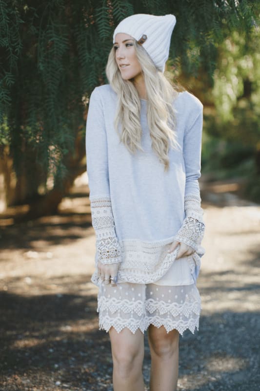 Layering Love Lace Slips - Ivory - Three Bird Nest